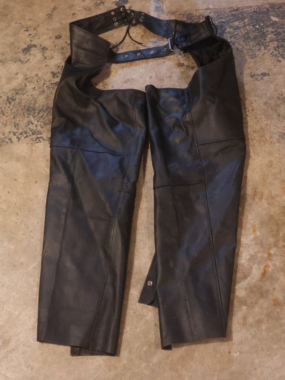 Hot Leathers Mens Motorcycle Chaps Sz. XXL